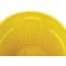 Rubbermaid Commercial Round Brute Container, Plastic, 20 gal, Yellow FG262000YEL - alternate 4